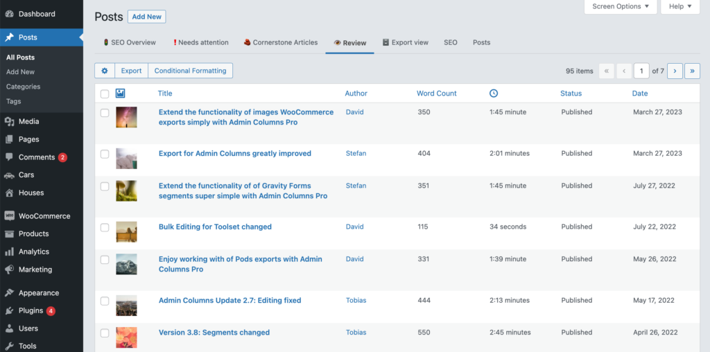 Table Views Create Multiple Views For Any WordPress List Table Admin Table Views Create Multiple Views For Any WordPress List Table Admin