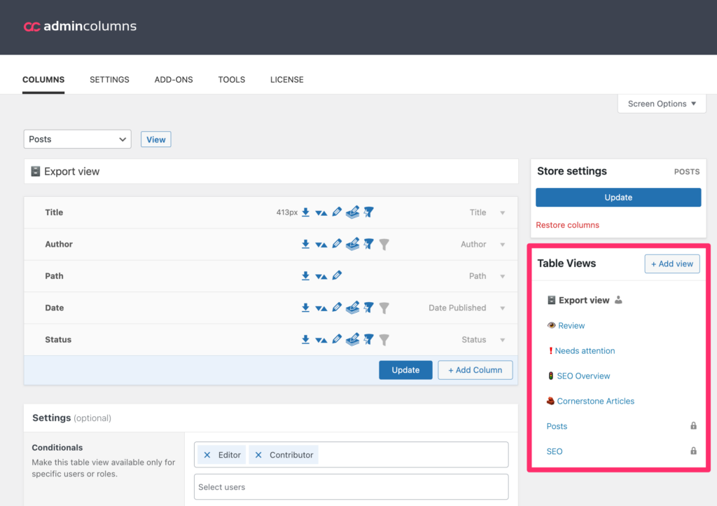 Table Views Create Multiple Views For Any WordPress List Table Admin Table Views Create Multiple Views For Any WordPress List Table Admin