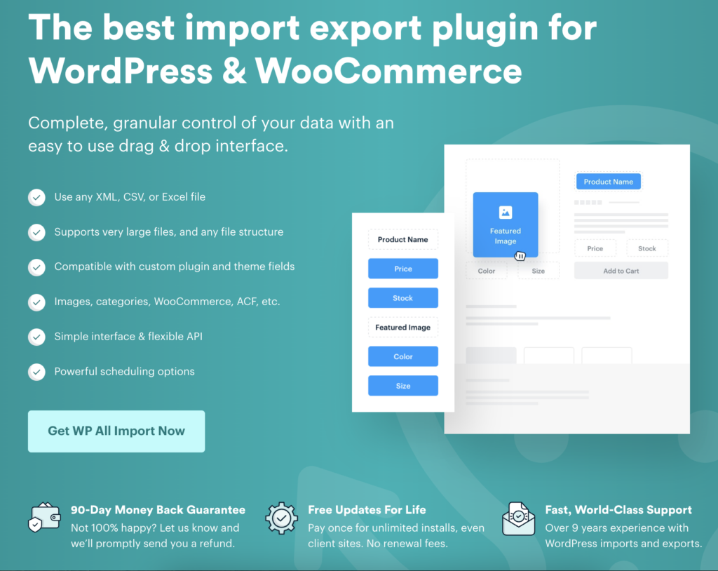 WP All Import plugin for WordPress