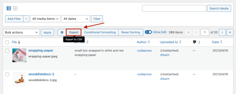 Export Your WordPress Media Library: A Step-By-Step Tutorial - Blog ...