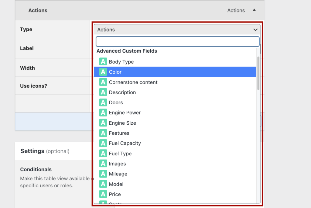10 – Adding an ACF field as an admin column