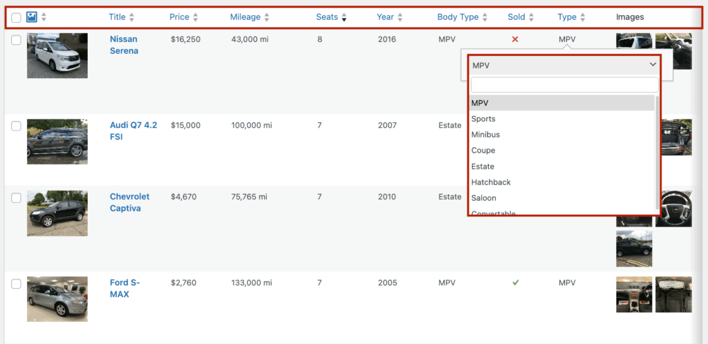22 - Inline editing a custom field from the dashboard